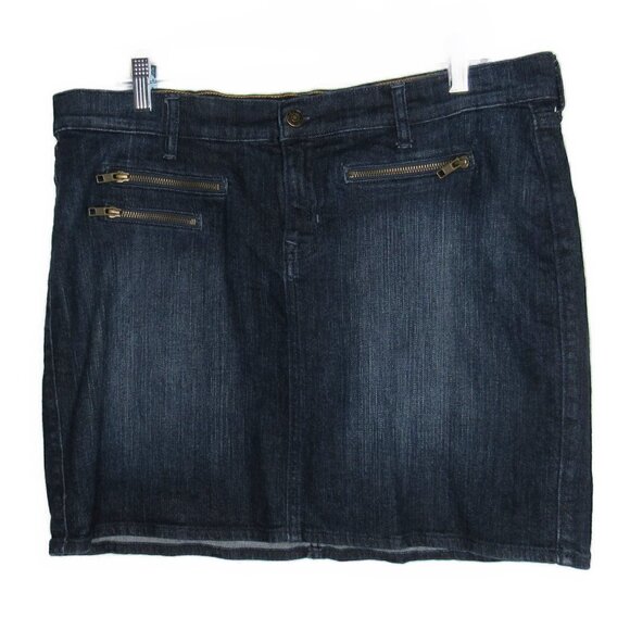 Old Navy - Jean Mini-Skirt - Size 14 - Picture 1 of 4